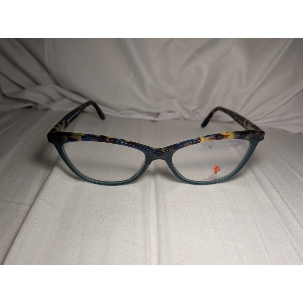 Maui Jim Plastic Eyeglasses - MJO 2111-55A - 52-16 - Matte Blue Green Tortoise